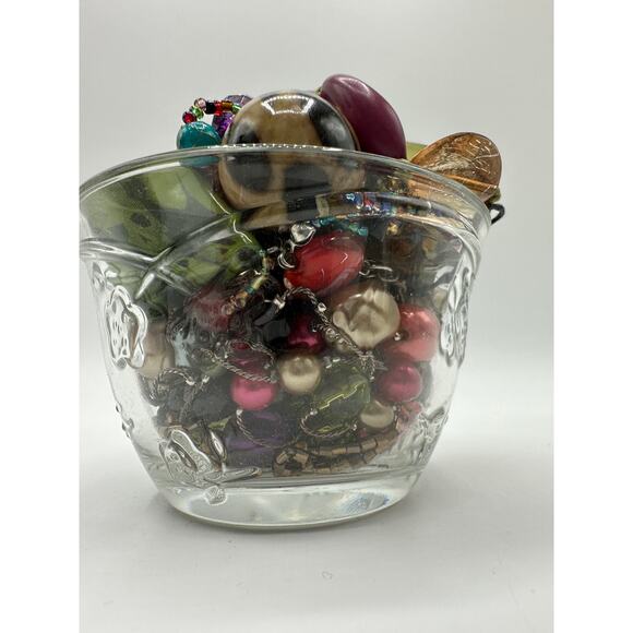 Vintage Anchor Hocking Savannah Punch Cup Mystery Jar - Picture 3 of 5